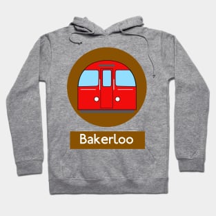 London Underground Subway Bakerloo Hoodie